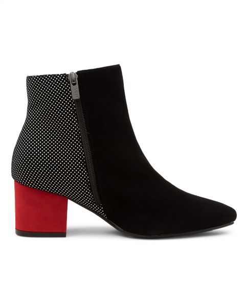 ZIERA- VEYDA- MULTICOLORE À POIS NOIR-BLANC