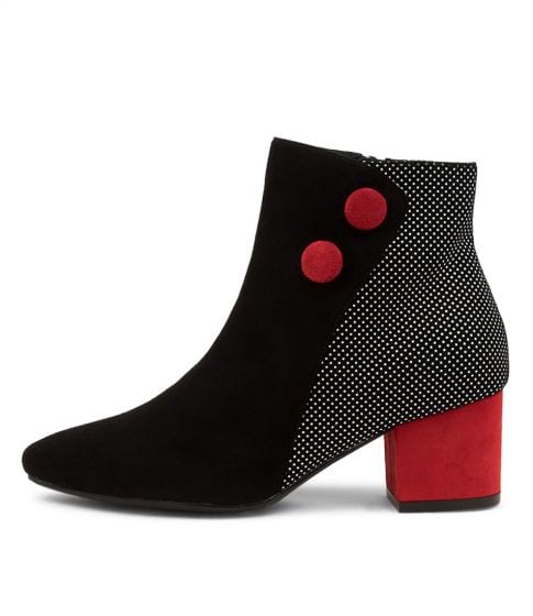 ZIERA- VEYDA- MULTICOLORE À POIS NOIR-BLANC