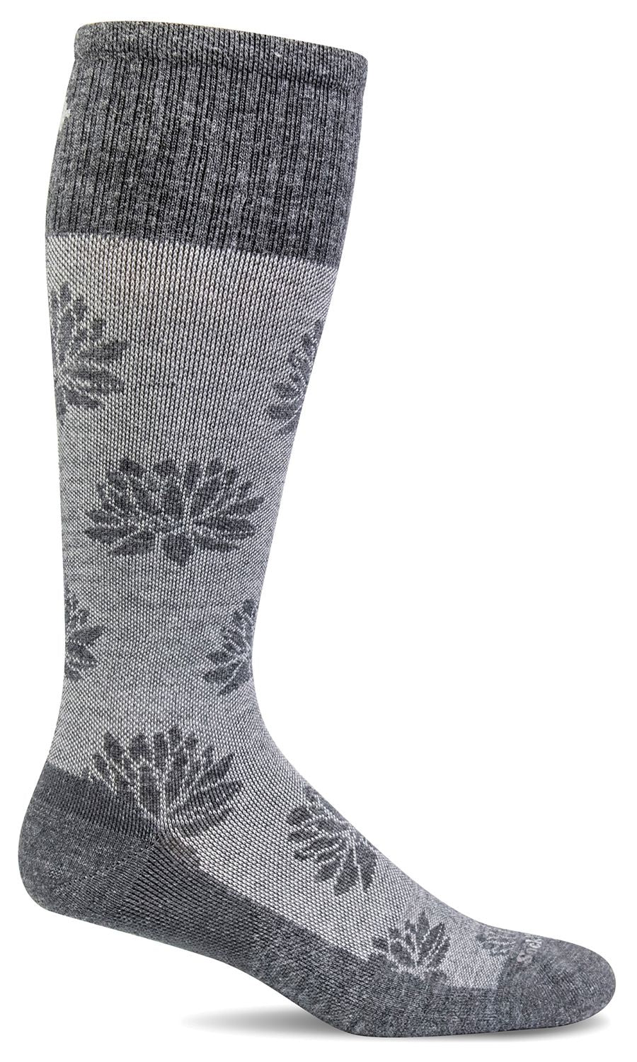 SOCKWELL LOTUS LIFT OTC 20-30 mmHg CHARCOAL