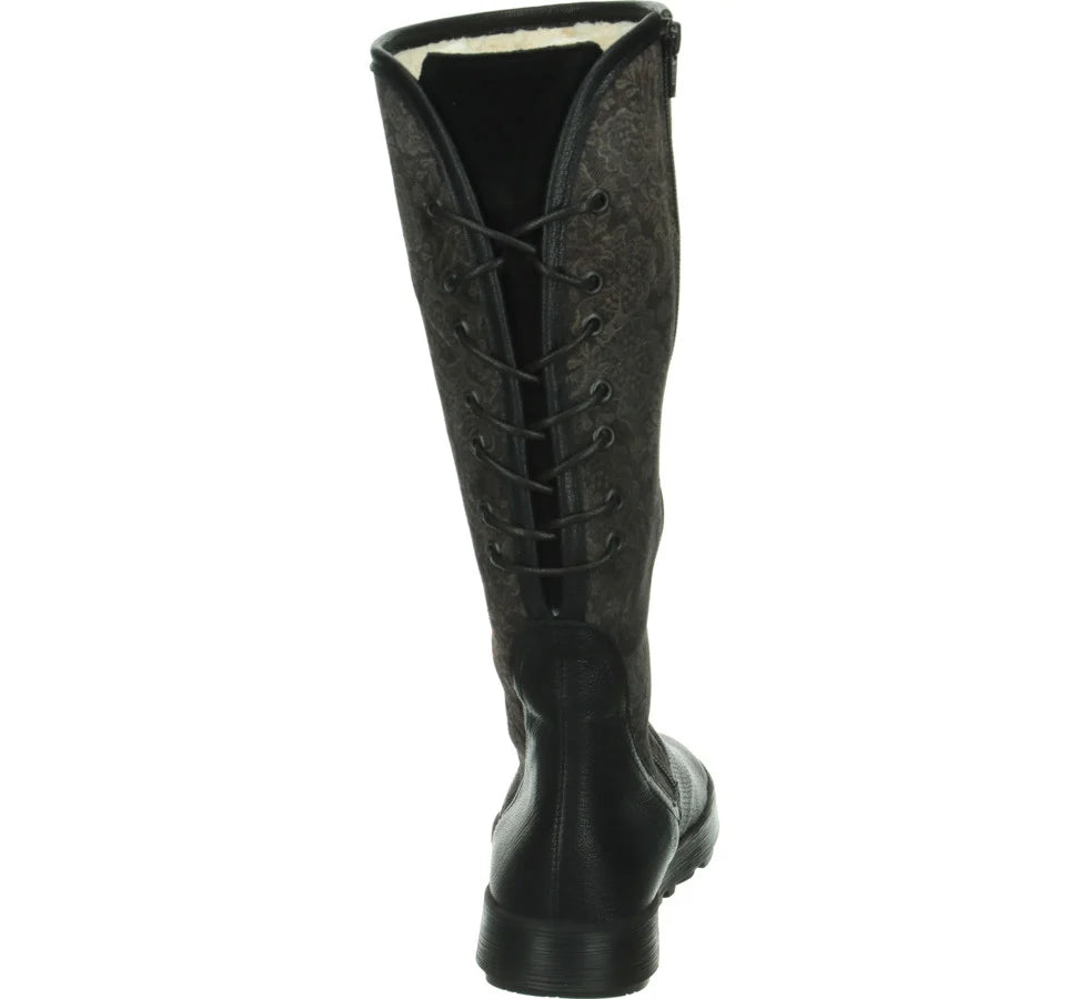 Think! Comoda Women’s Winter Boot – Black Kombi