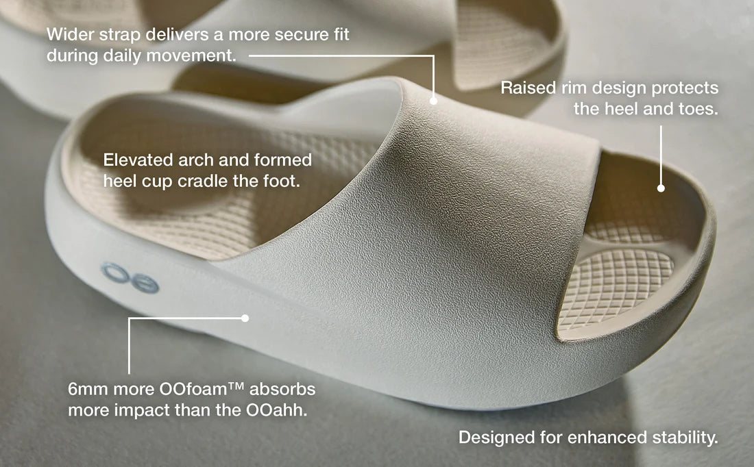 OOFOS OOahh Plus Slide Recovery Sandal