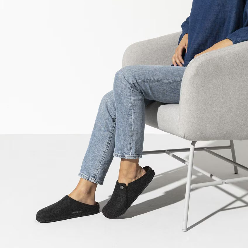 CHAUSSONS BIRKENSTOCK ZERMATT EN LAINE ANTHRACITE