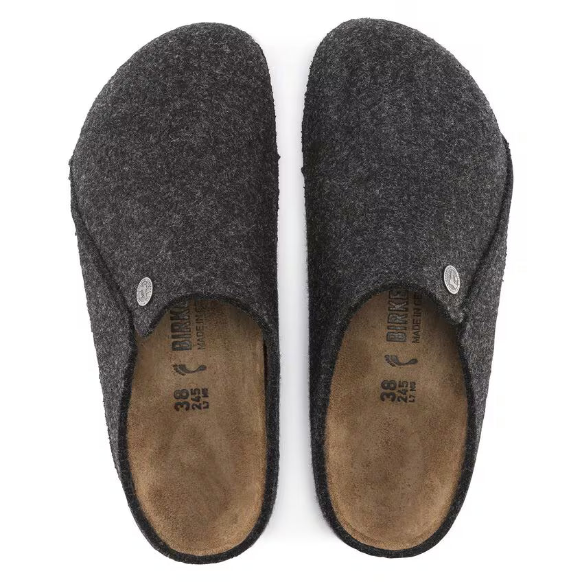 CHAUSSONS BIRKENSTOCK ZERMATT EN LAINE ANTHRACITE
