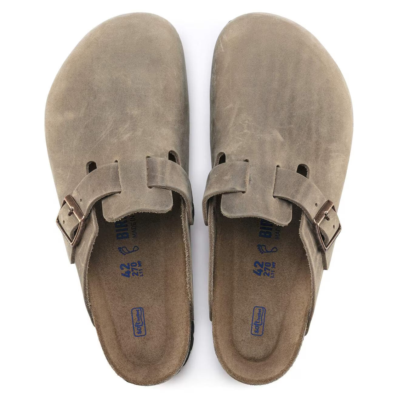 BIRKENSTOCK Boston Soft Footbed Oiled Leather