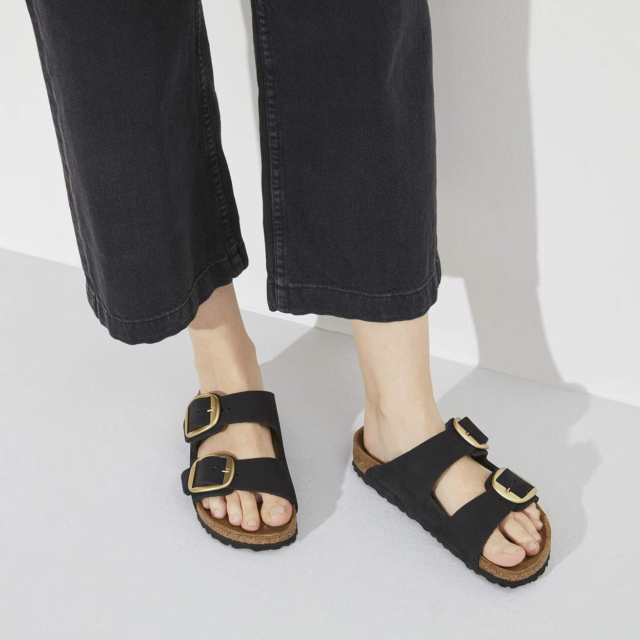 BIRKENSTOCK Arizona Gold Big Buckle