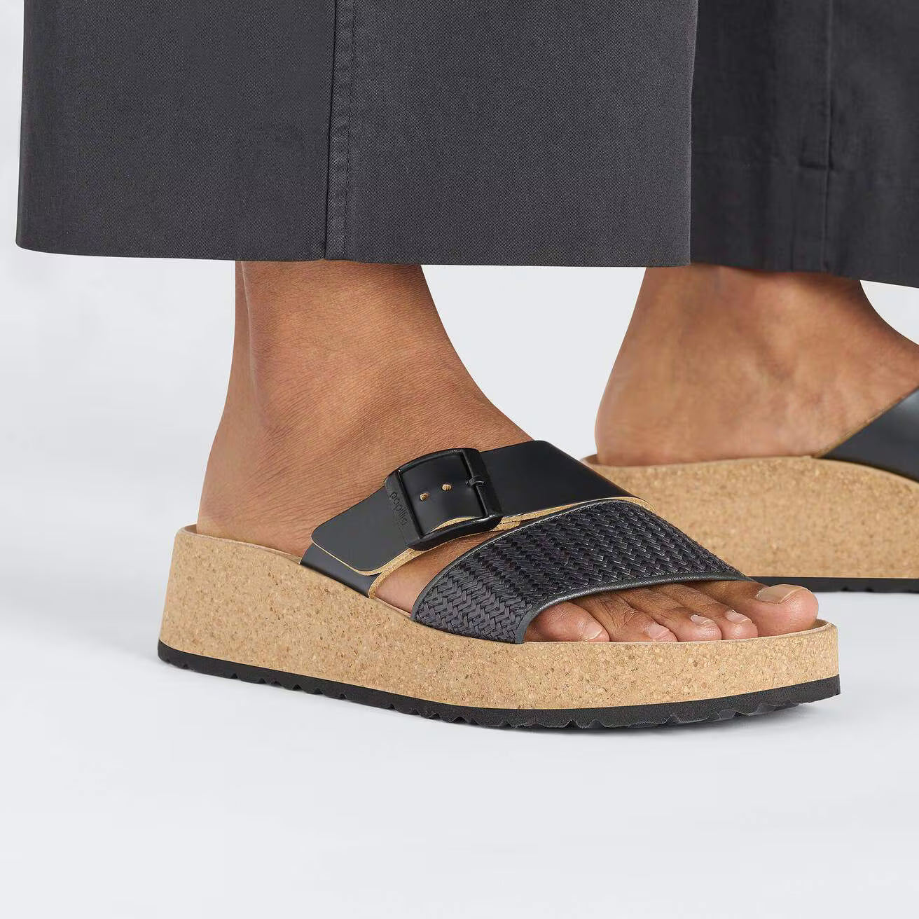 BIRKENSTOCK Almina Nu Raffia