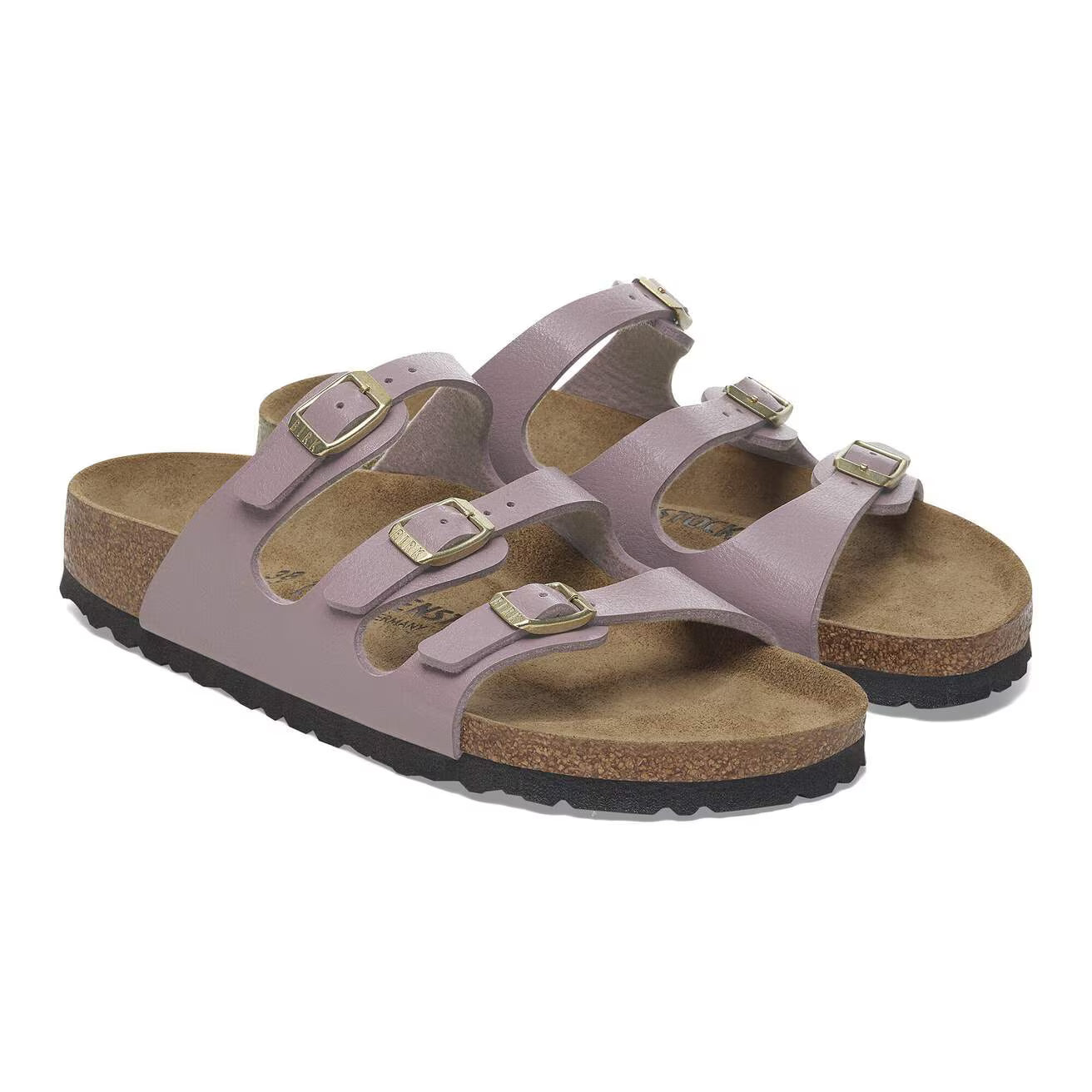 BIRKENSTOCK FLORIDA BF GRACEFUL VIOLET DÉLAVÉ