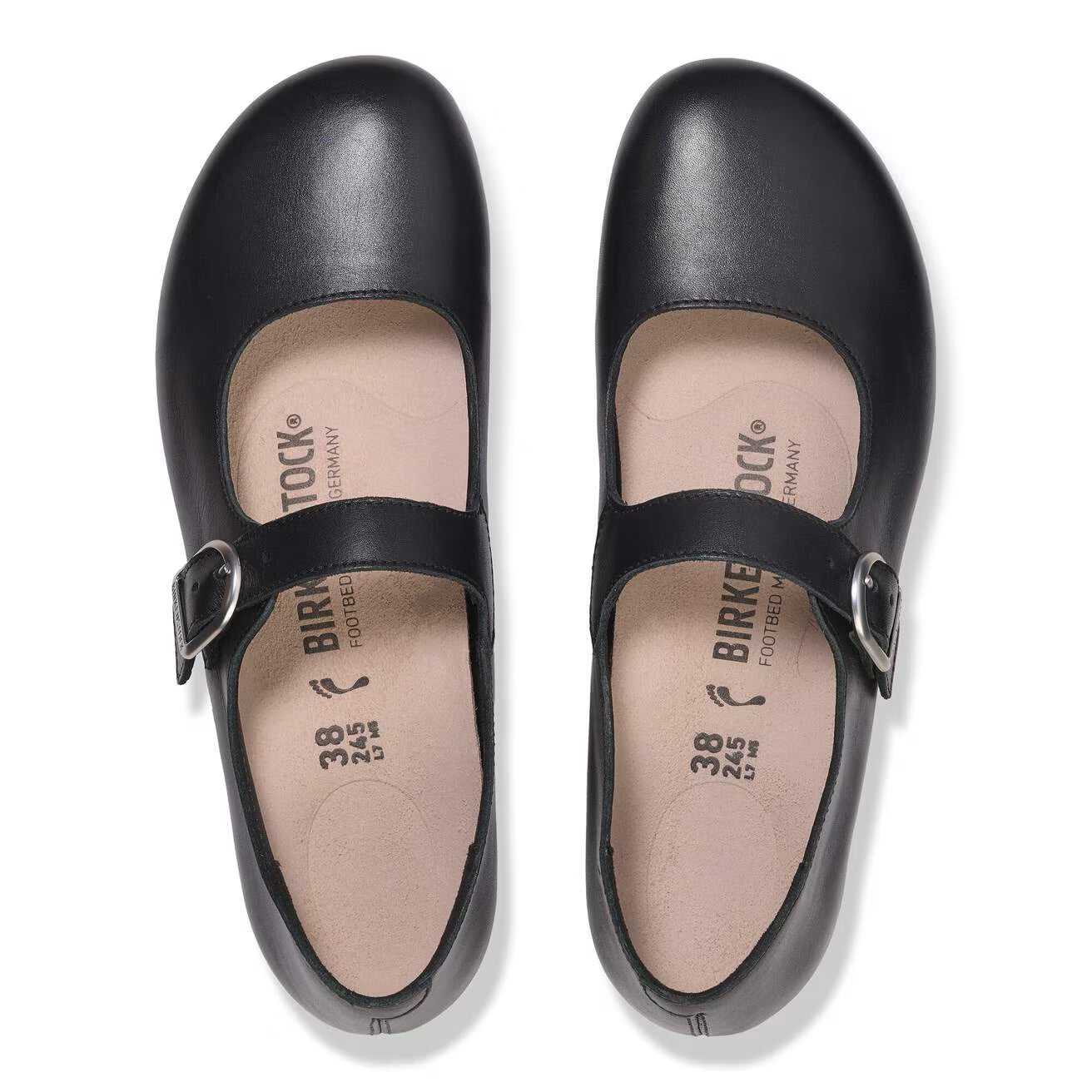BIRKENSTOCK SANTACLARITA 黒 39 BIRKENSTOCK Santa Clarita Black Leather