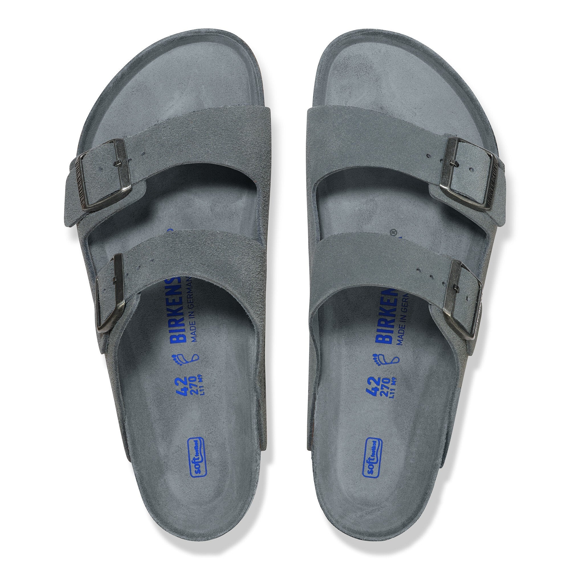 Birkenstock Arizona Soft Footbed Basalt Gray Tonal