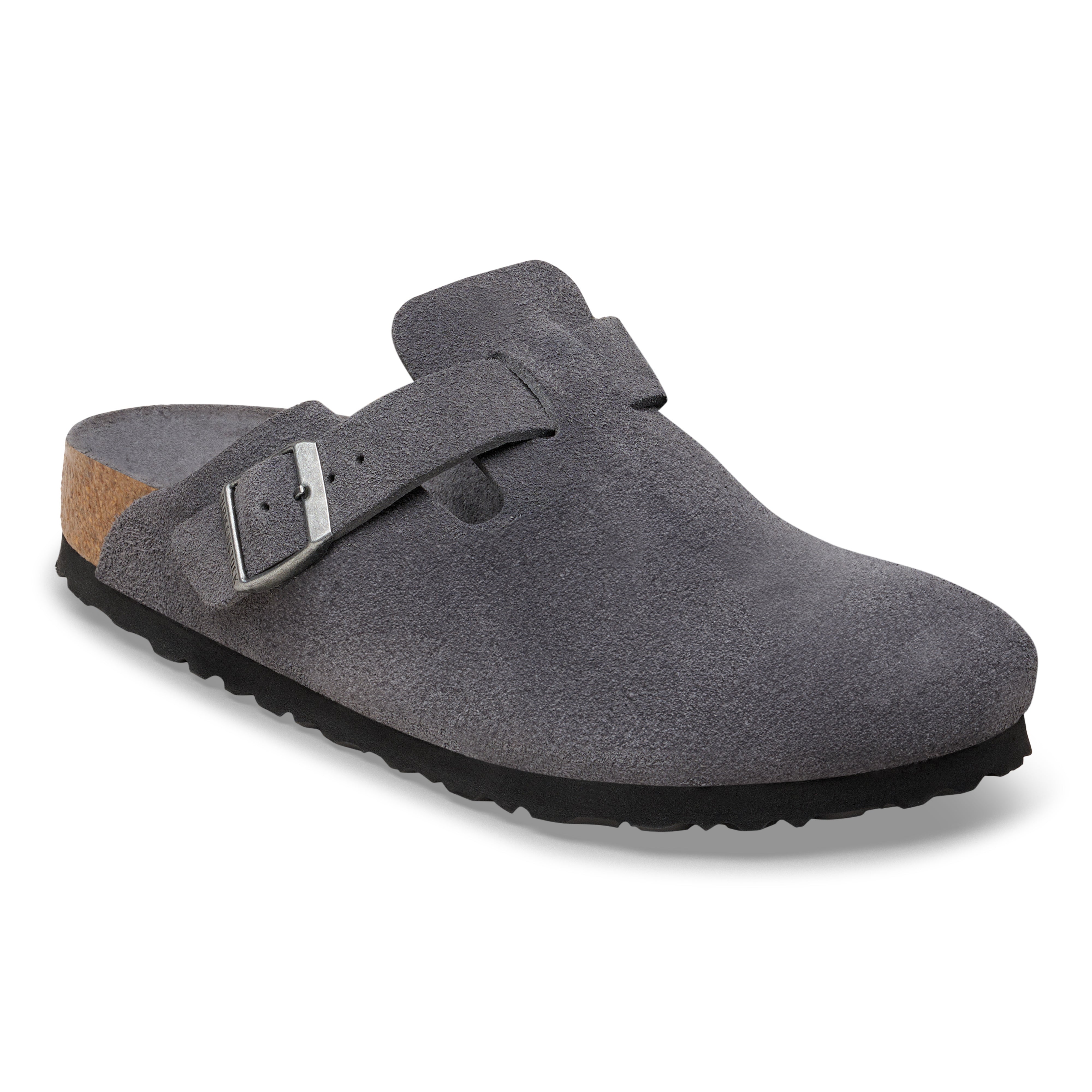Birkenstock Boston Clog Suede Zinfandel