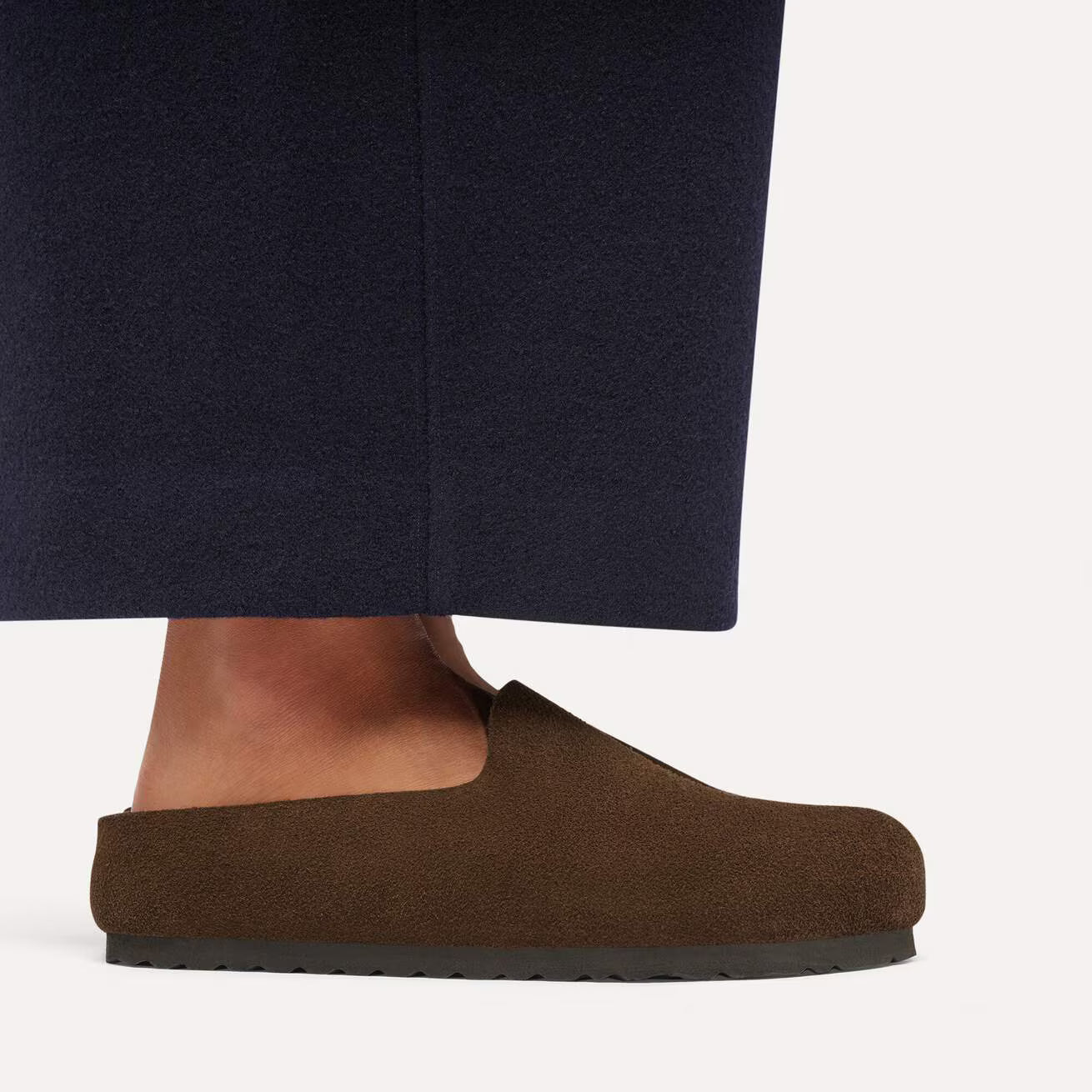 Birkenstock Amsterdam Wrapped Suede Leather