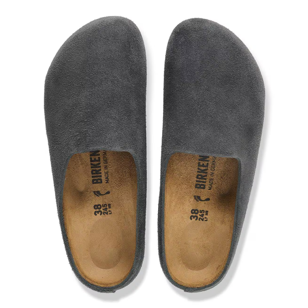 Birkenstock Amsterdam Wrapped Suede Leather