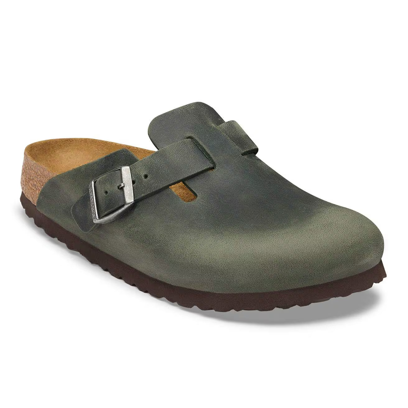 BIRKENSTOCK BOSTON CUIR HUILÉ COGNAC