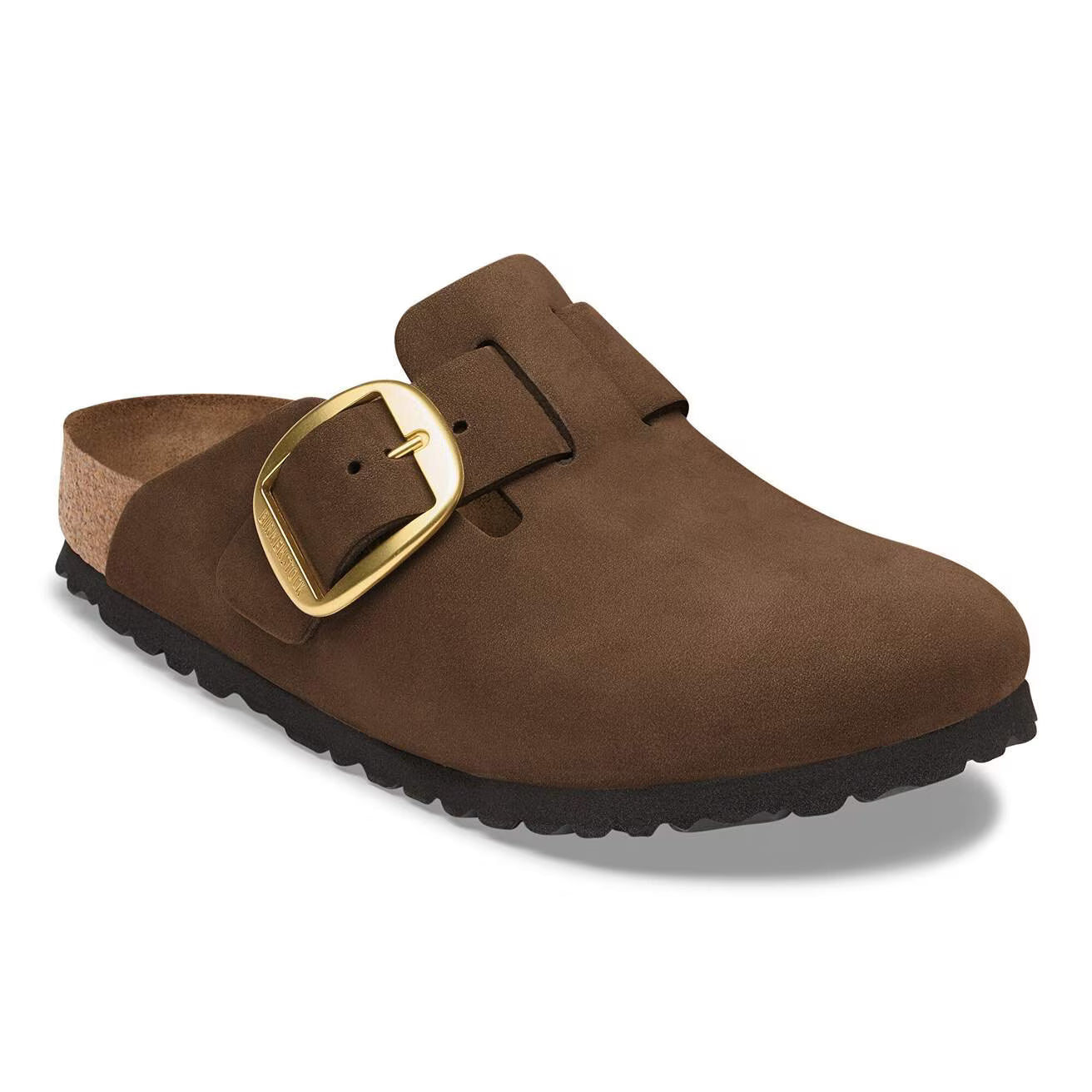 Birkenstock Boston Big Buckle Nubuck Leather