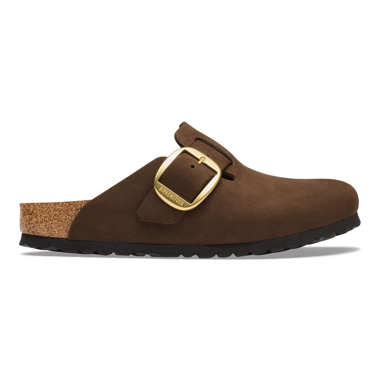 Birkenstock Boston Big Buckle Nubuck Leather