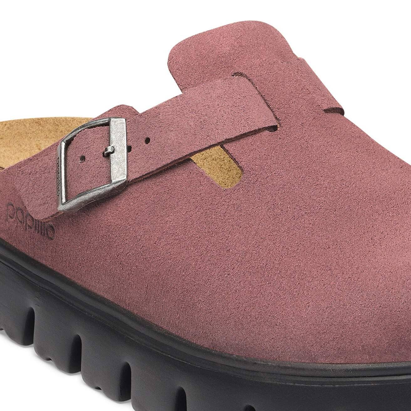 BIRKENSTOCK Boston Chunky Suede Leather