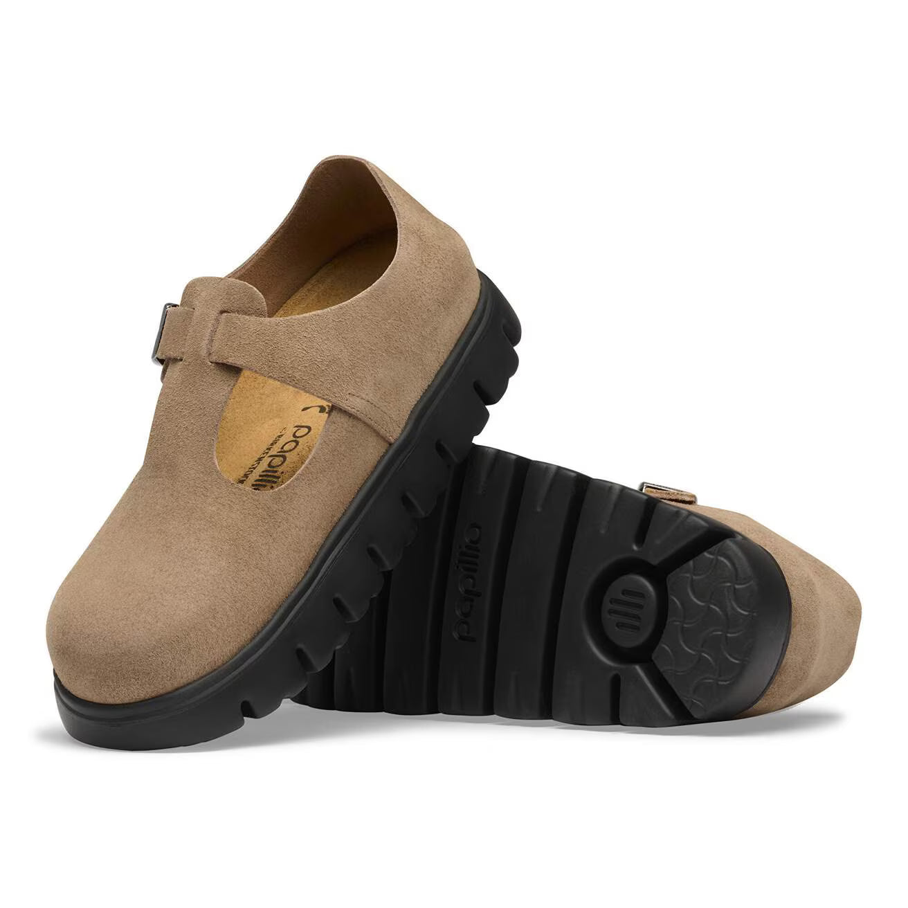 Birkenstock Paris Chunky Suede Leather
