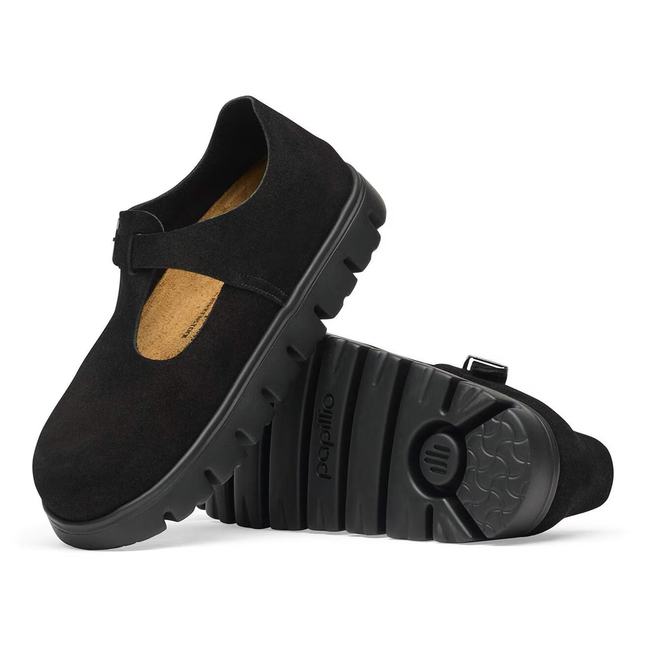 Birkenstock Paris Chunky Suede Leather
