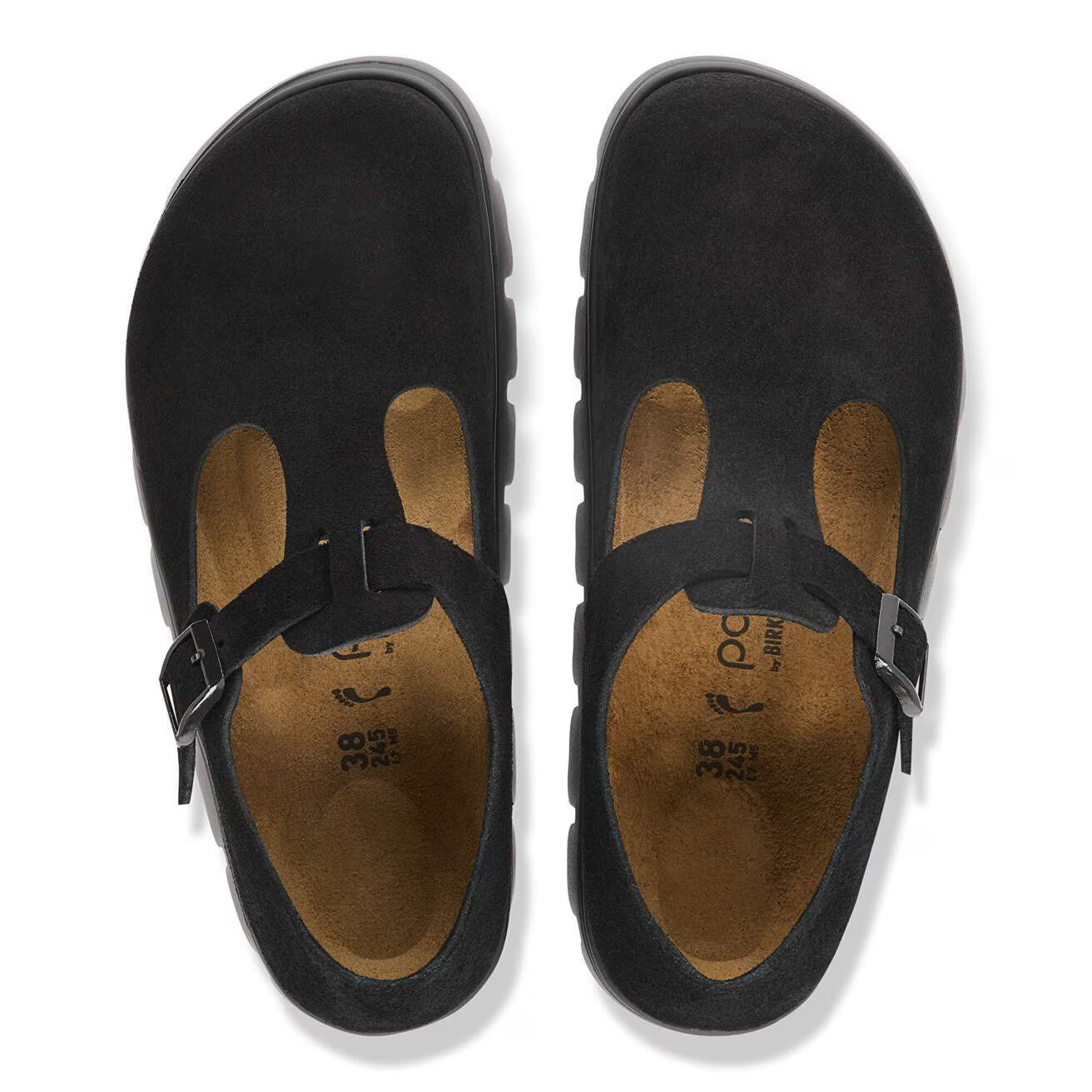 Birkenstock Paris Chunky Suede Leather