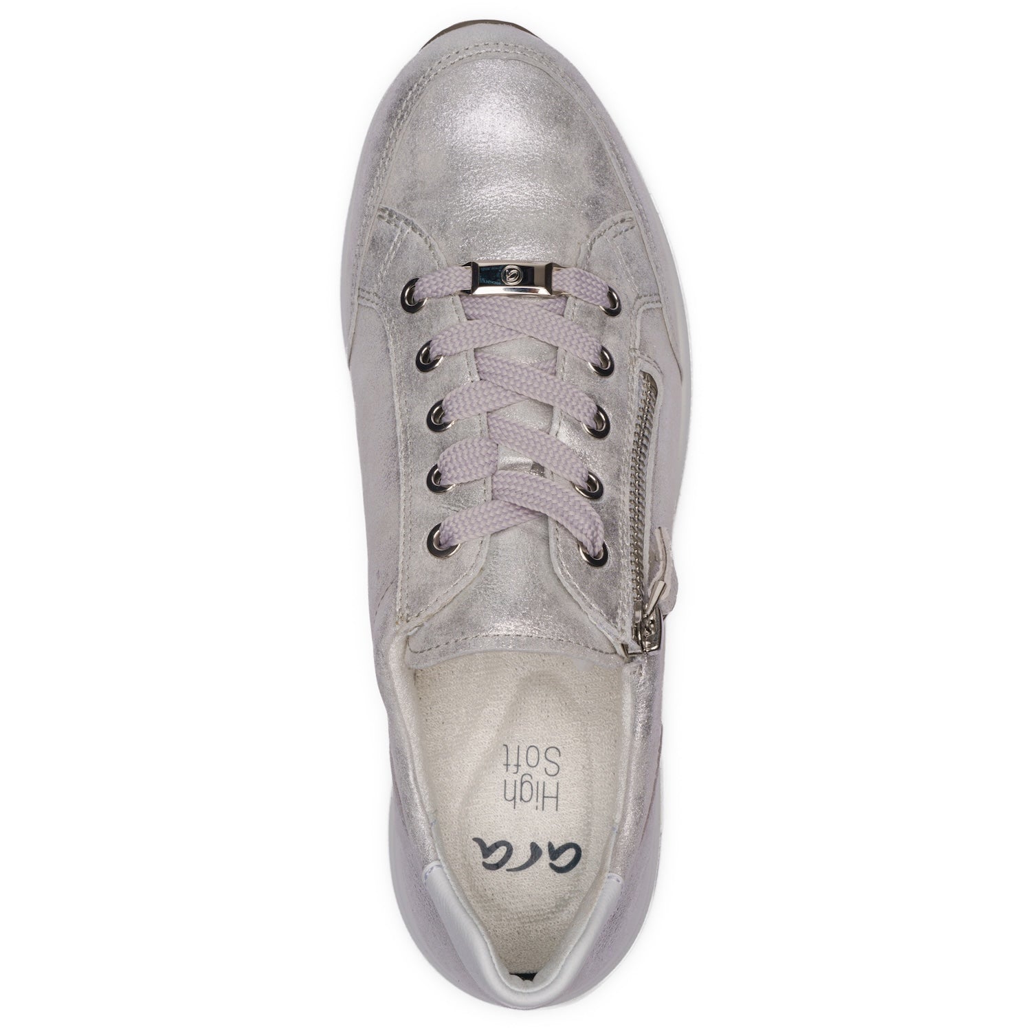 ARA SHOES OSAKA Oleanna Lace Up Side Zip
