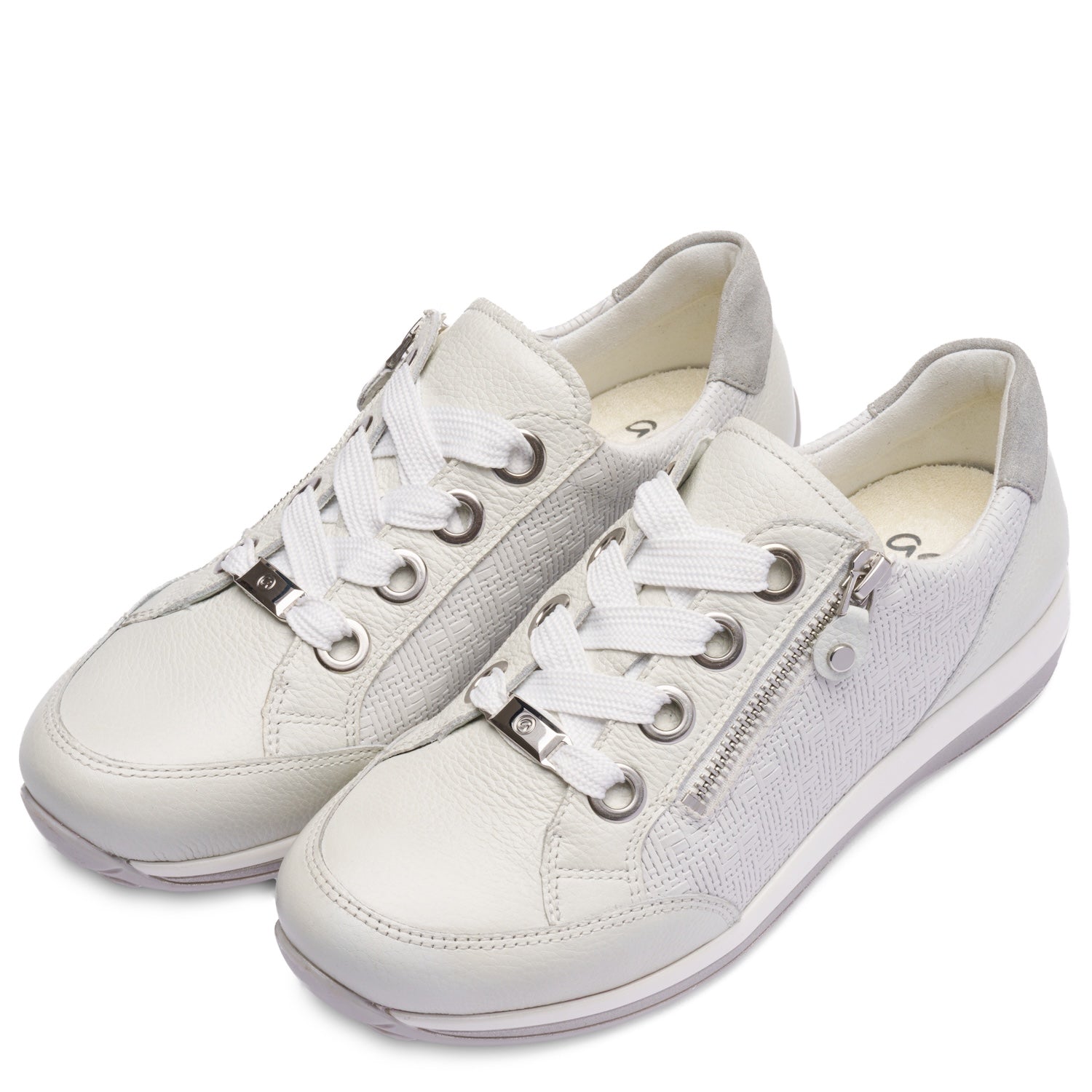 ARA SHOES Ollie OKAKA Lace Up Side Zip