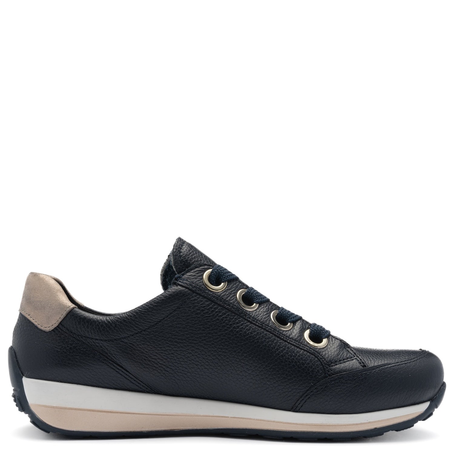 ARA SHOES Ollie Lace Up Side Zip