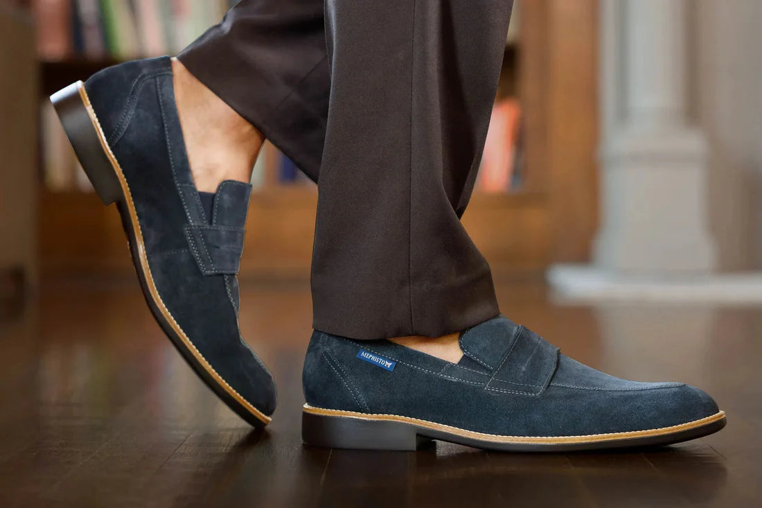 MEPHISTO Fergus Shoe Blue