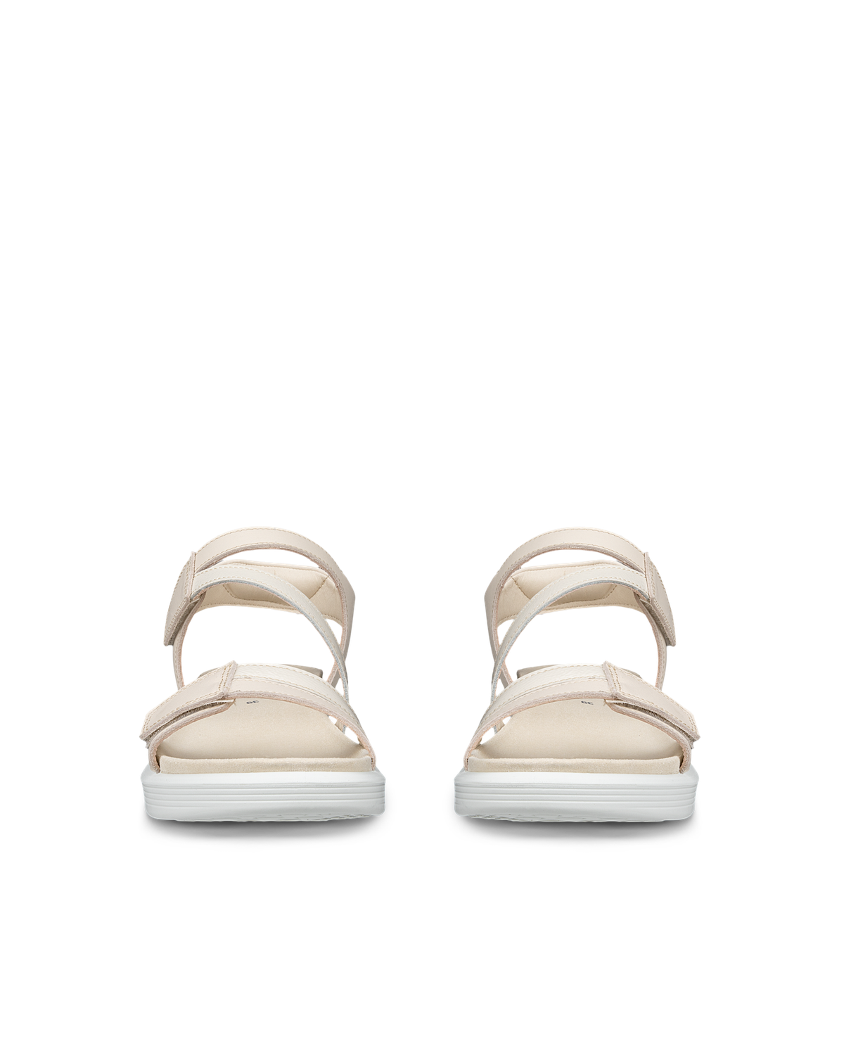 ECCO SOFT SANDAL W 3-STRAP LIMESTONE