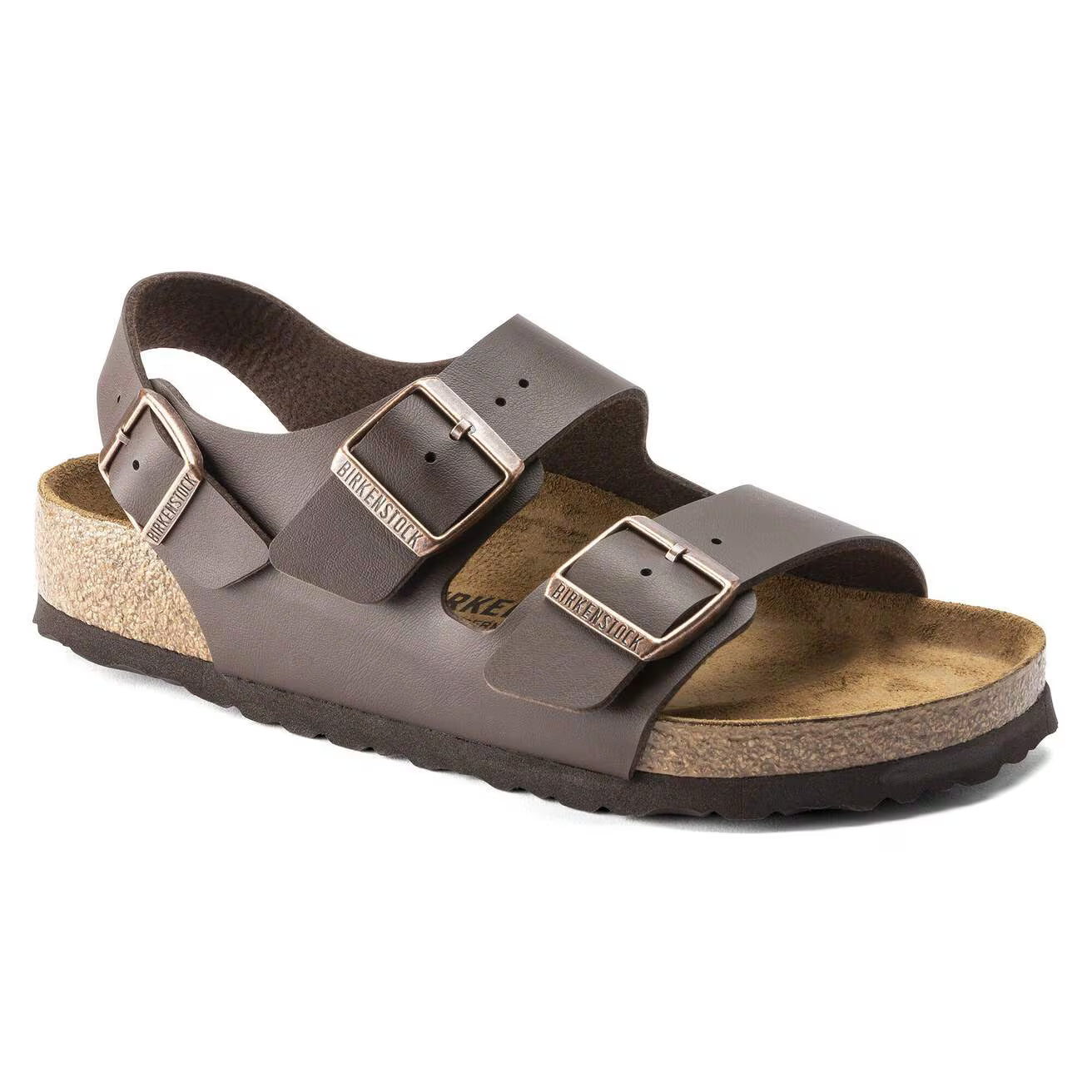 BIRKENSTOCK MILANO BF MARRON FONCÉ