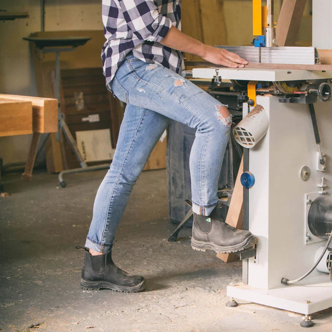 BOTTES DE TRAVAIL ET DE SÉCURITÉ BLUNDSTONE 163 NOIRES