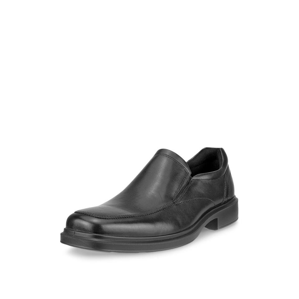 ECCO HELSINKI 2 SLIP ON CUIR NOIR
