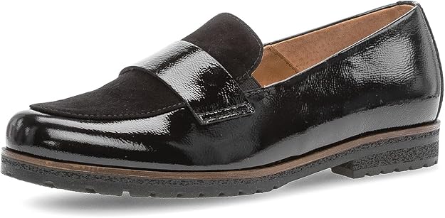 GABOR PATENT LEATHER LOAFER