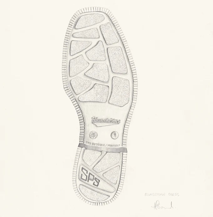 BLUNDSTONE 1308 ROBE RUSTIQUE NOIR