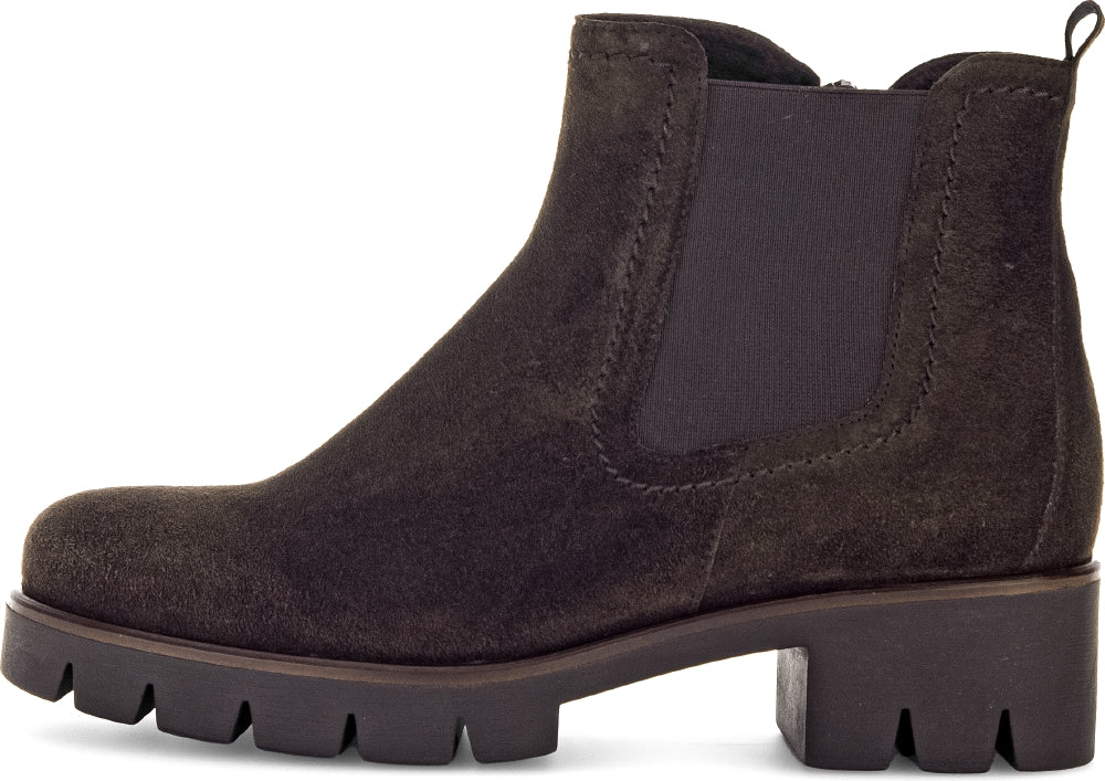 GABOR CHELSEA LUG BOOT BROWN 71 710 18