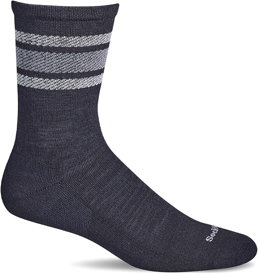 Sockwell Men's Plantar Ease Retro Crew Sock