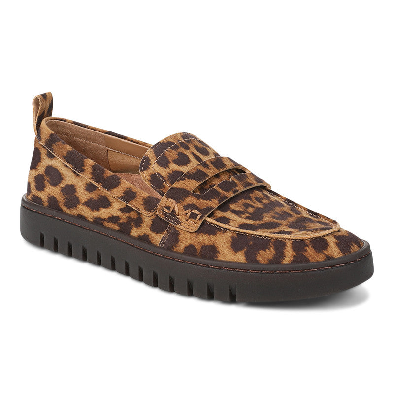 VIONIC UPTOWN LOAFER TAN LEOPARD