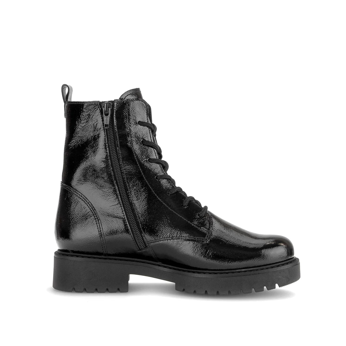 Gabor Timberly Women's Boot Lace up & Side Zipper