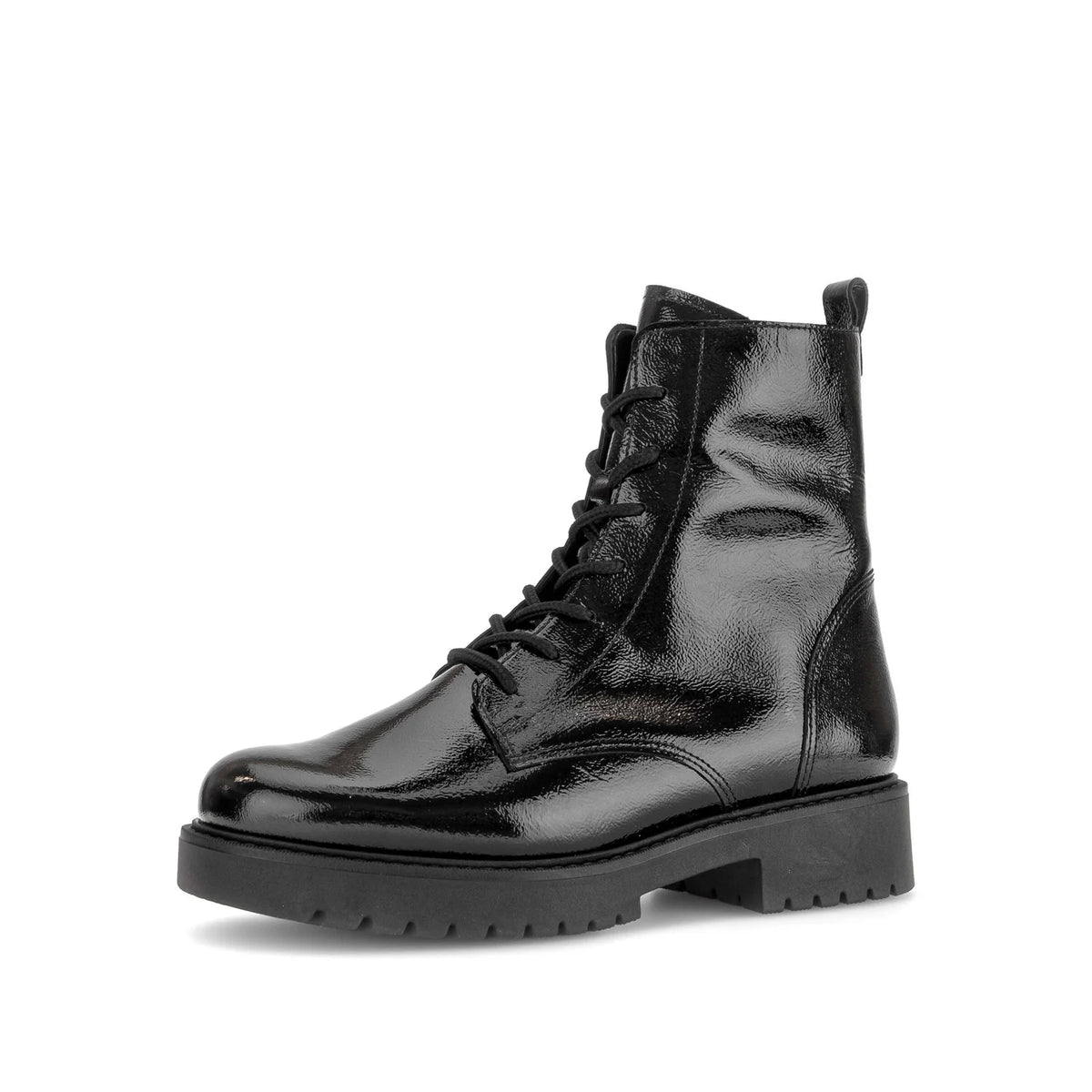 Gabor Timberly Women's Boot Lace up & Side Zipper