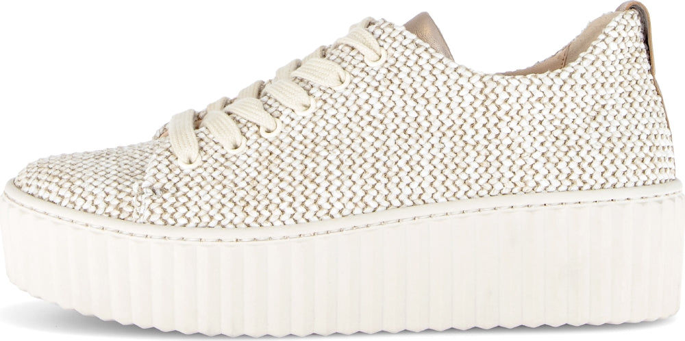 GABOR SANDAL MH 2-STRAP BS G RAFFIA D