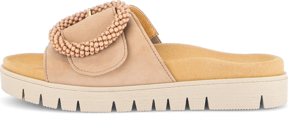 GABOR SLIP ON LH BKL BF SAND