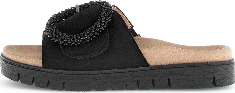 GABOR SLIP ON LH BLACK