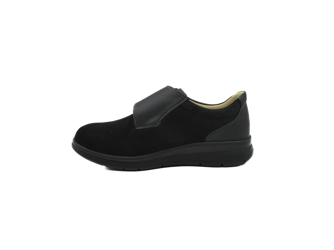 FINN COMFORT NEIVA SHOE VELCRO BLACK