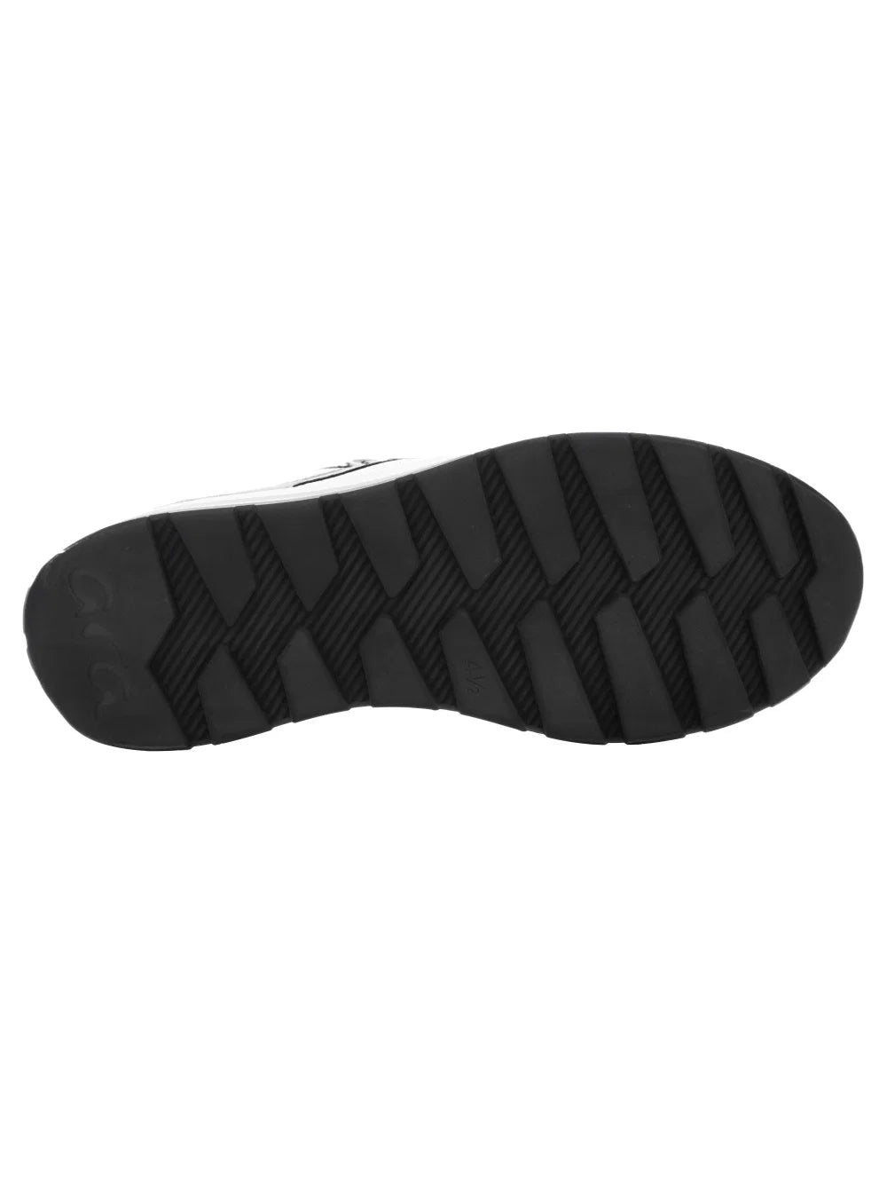 ARA Shoes Nagano Women's Beige and black Sneakers sole of a shoe on a white background