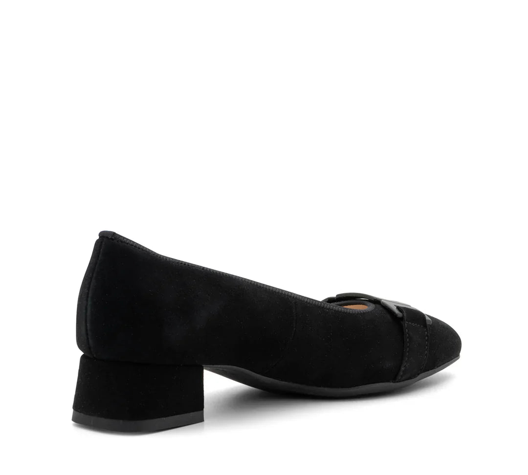ARA SHOES GALLANT 2 PUMP BLACK SUEDE WOMENS SHOP ONLINE FOOT SENSATION CANADA TORONTO VANCOUVER EDMONTON MONTREAL QUEBEC ONTARIO FREE FAST SHIPPING BEST PRICE