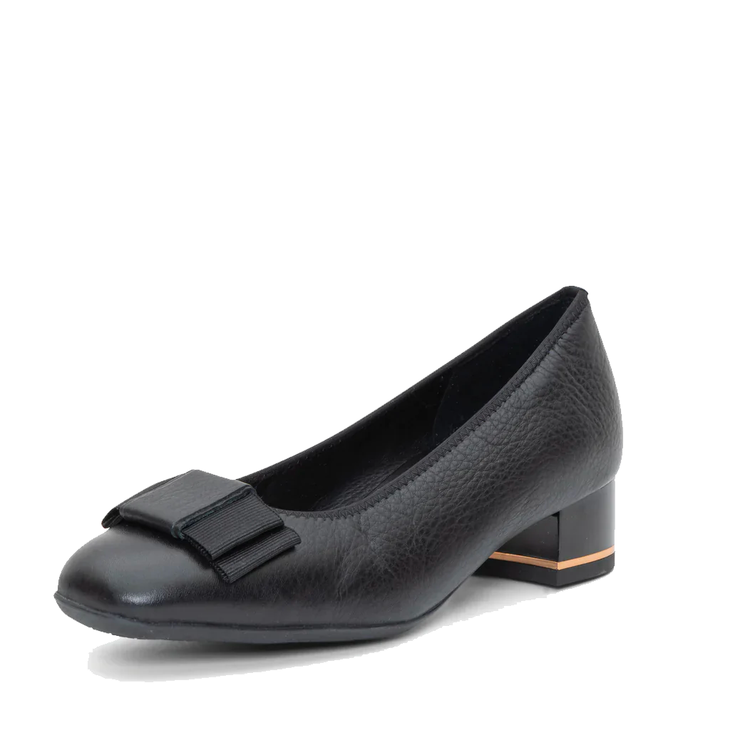 Ara Shoes Garnet Bow Block Heel  Women's Pump