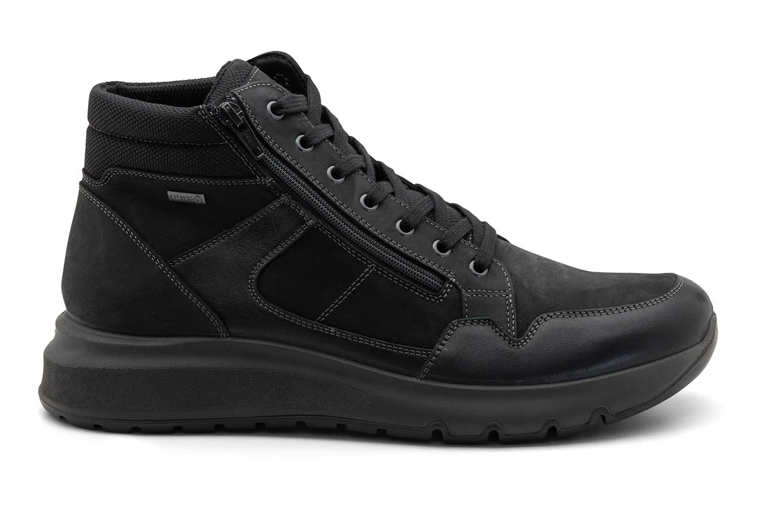 CHAUSSURES ARA ADAMS H NOIR BLEU NUBUCK GTX