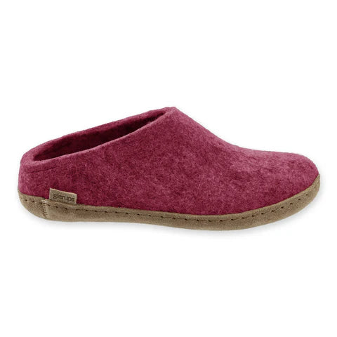 GLERUPS SLIPPERS SLIP ON  LEATHER