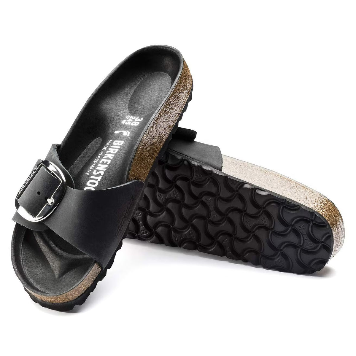 靴 BIRKENSTOCK Madrid Big Buckle BIRKENSTOCK MADRID BIG BUCKLE SANDAL BLACK