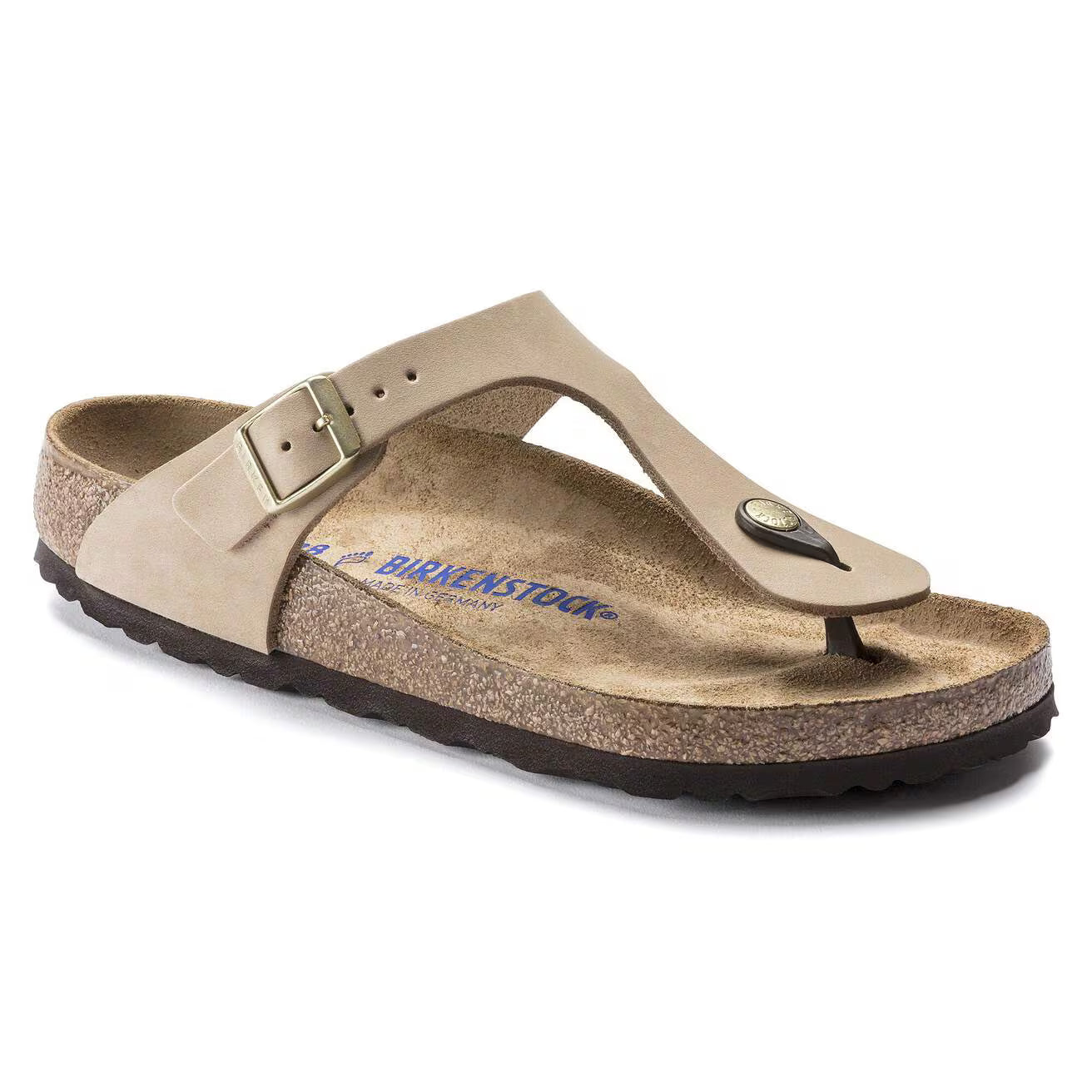 BIRKENSTOCK GIZEH SOFT FOOTBED SANDAL