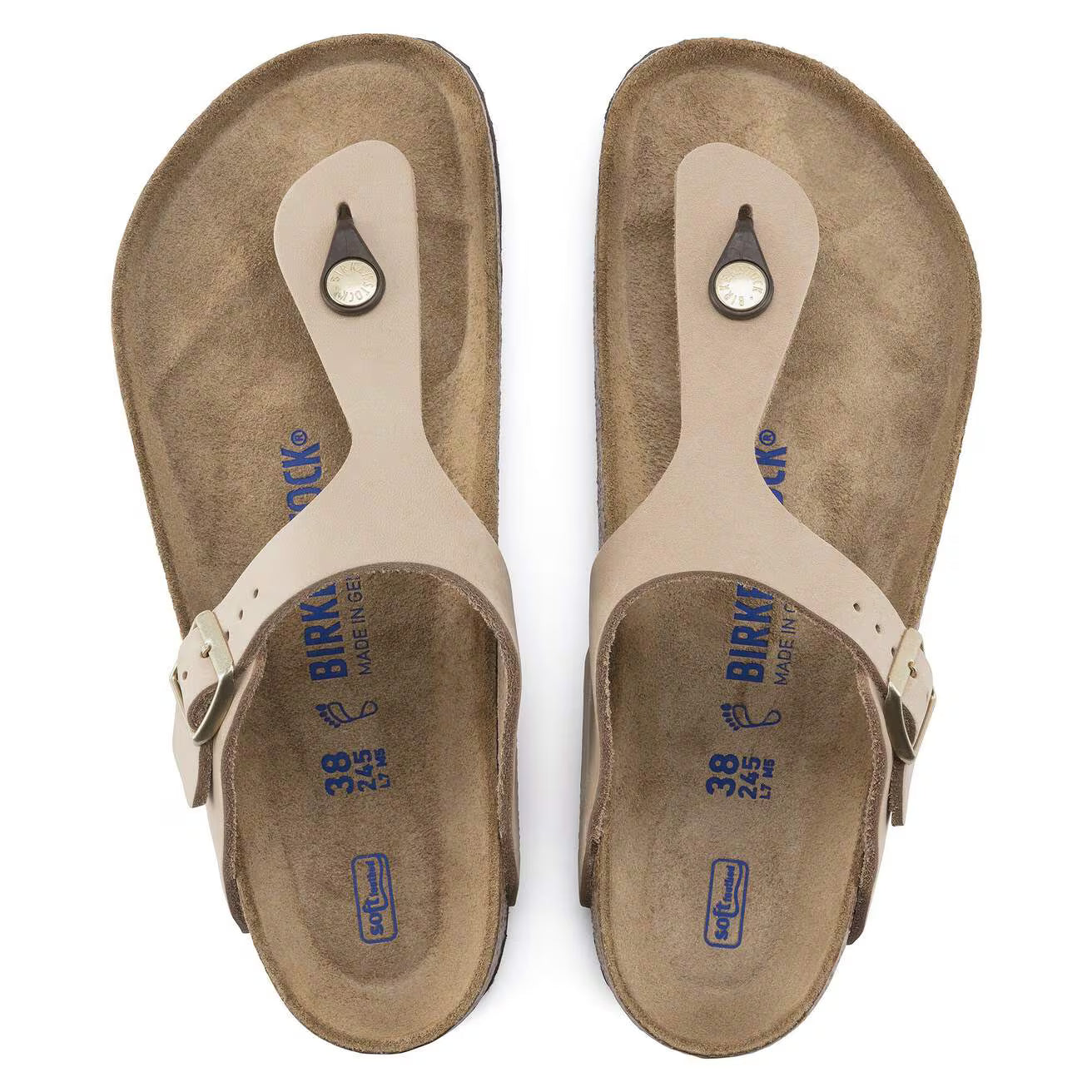 BIRKENSTOCK GIZEH SOFT FOOTBED SANDAL